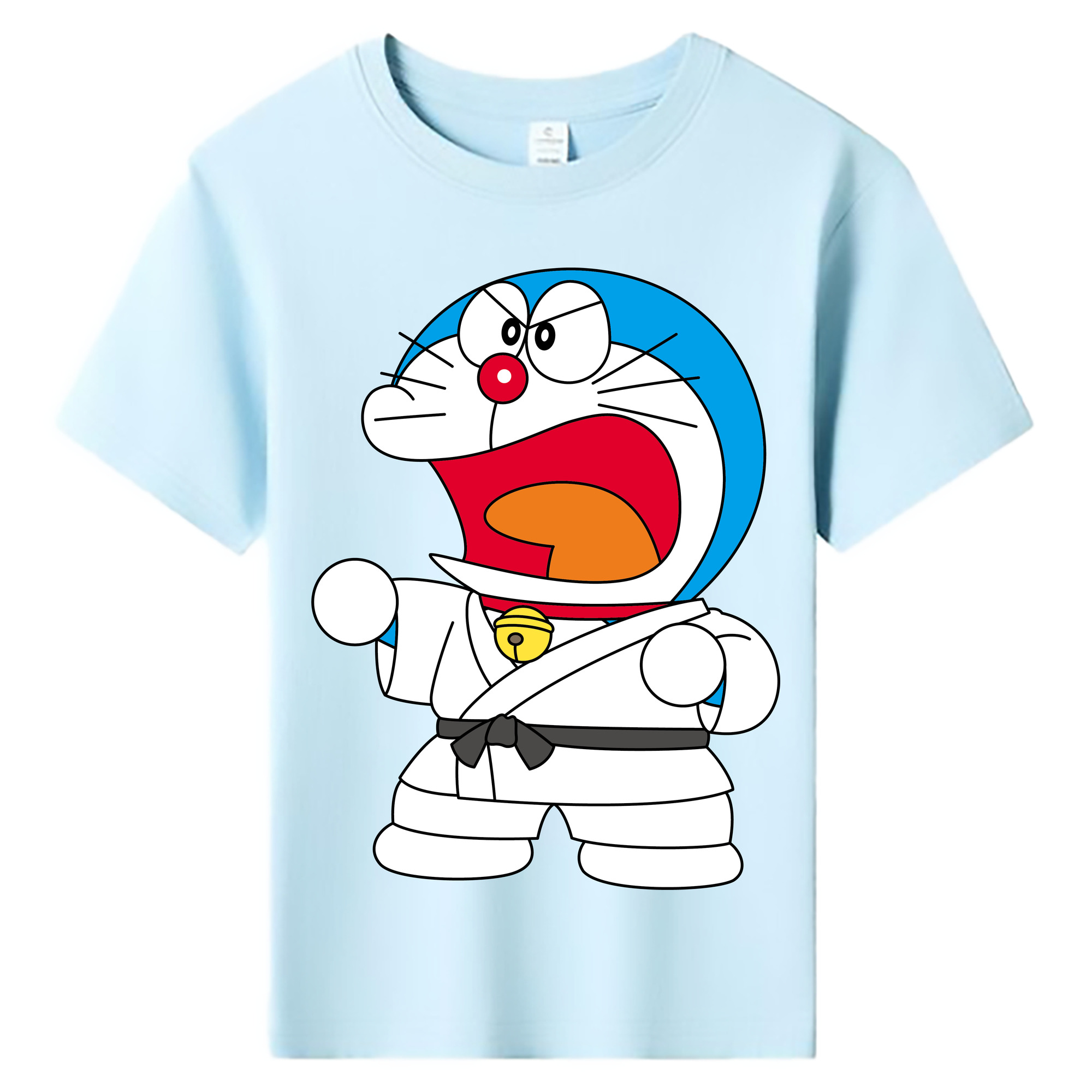 （画像用） ドラえもん Doraemon 綿100％キッズTシャツ（フロントプリント）